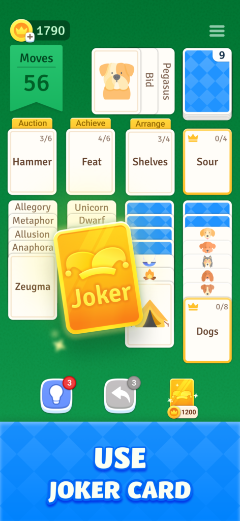 Solitaire Words Puzzle Source Code – Unity Mobile Game Template Source Code – Unity Mobile Game Template screenshot