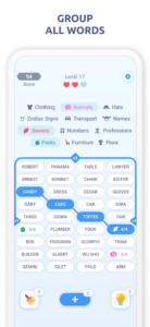Associations Word Connections Source Code – Unity Mobile Game Template Source Code – Unity Mobile Game Template screenshot