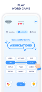 Associations Word Connections Source Code – Unity Mobile Game Template Source Code – Unity Mobile Game Template screenshot