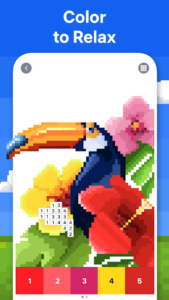 Pixel Art Color By Number Source Code – Unity Mobile Game Template Source Code – Unity Mobile Game Template screenshot