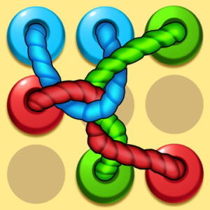 Tangled Line Knot Twisted Source Code – Unity Mobile Game Template Source Code - Unity Mobile Game Template