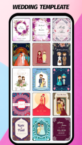 Wedding Invitation Card Maker Source Code – Flutter App Template Source Code – Flutter App Template screenshot
