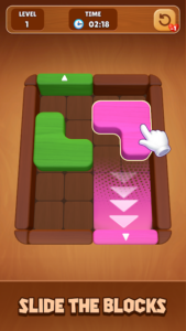 Wood Escape Color Block Source Code – Unity Mobile Game Template Source Code – Unity Mobile Game Template screenshot