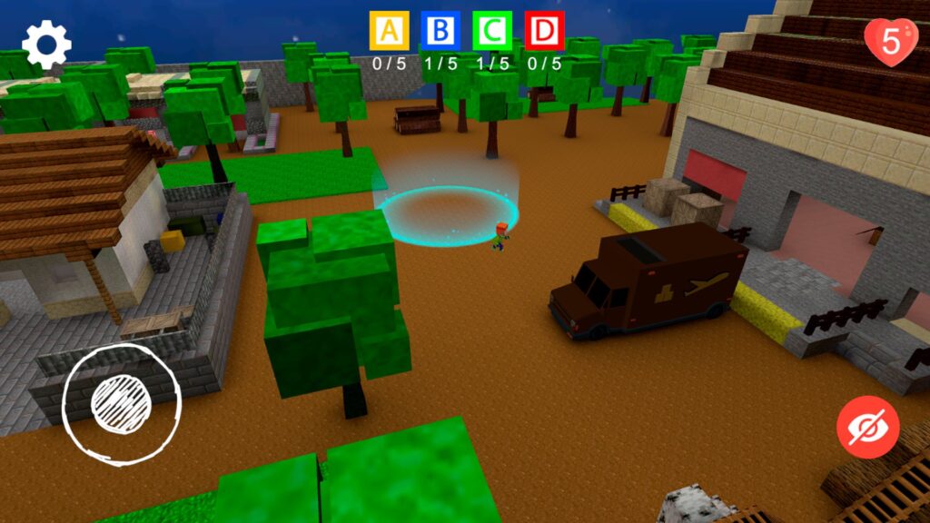 Craft Colored Friends Blue Box Source Code screenshot