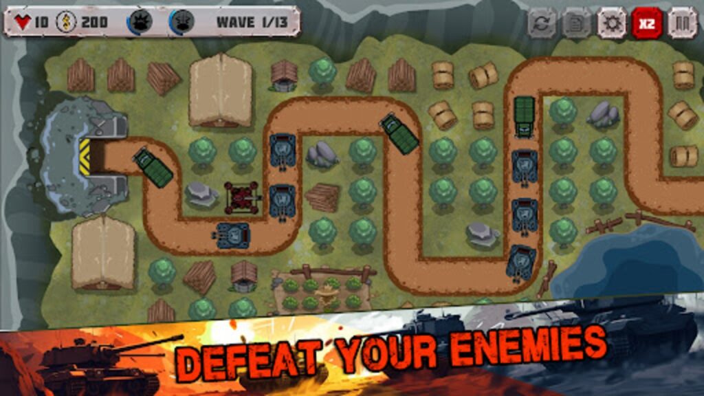 Battle Strategy: Tower Defense Unity Source Code screenshot