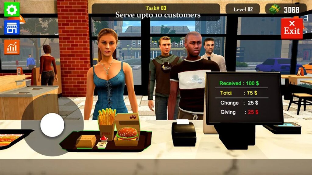 Burger Restaurant Simulator 3D Source Code screenshot