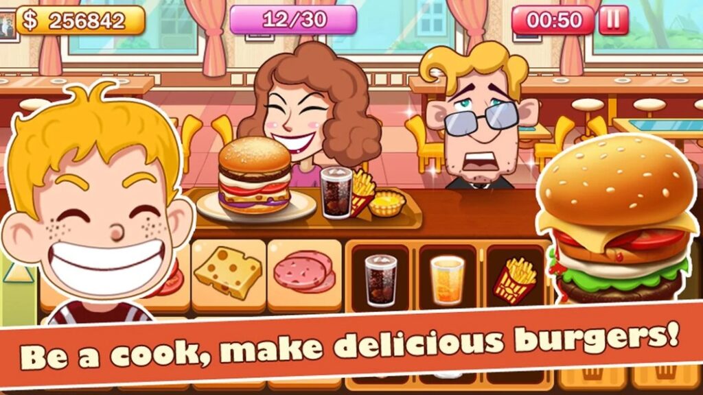Burger Tycoon Unity Source Code screenshot