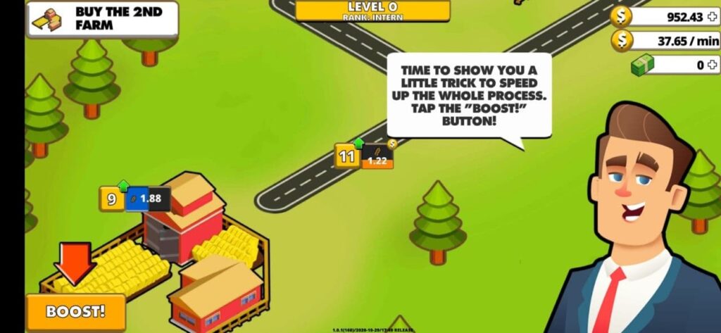 Business Billionaire Unity Source Code screenshot