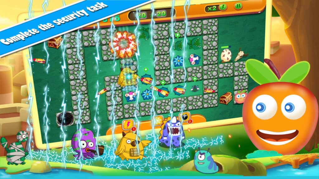 Carrot Tower Defense Unity Source Code screenshot
