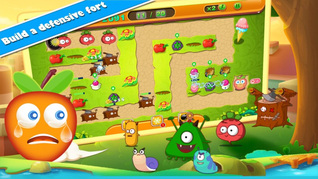 Carrot Tower Defense Unity Source Code screenshot