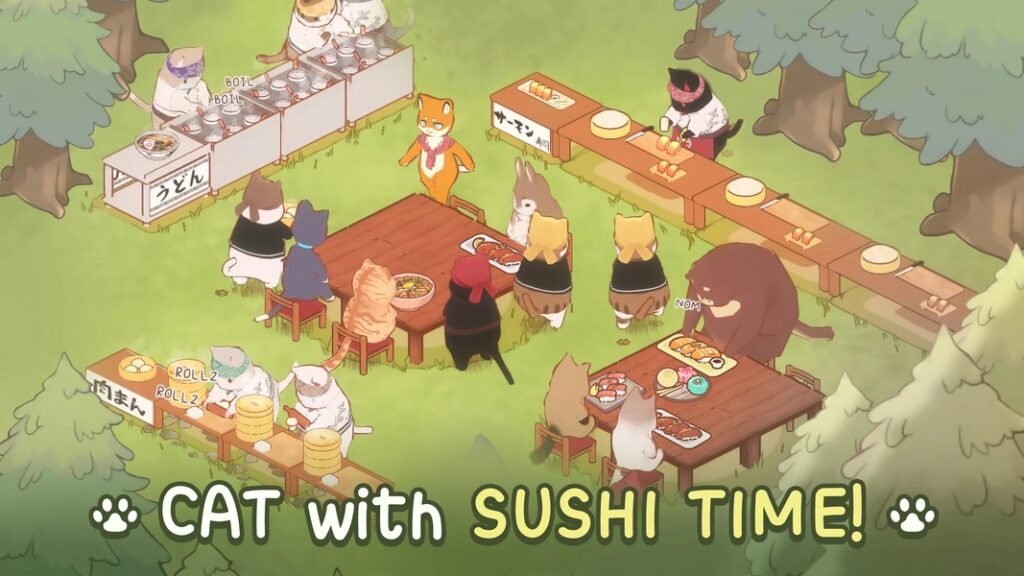 Cat Garden – Food Party Tycoon Unity Source Code screenshot
