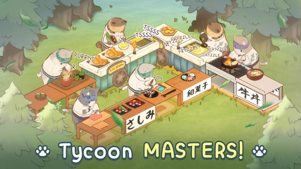 Cat Garden – Food Party Tycoon Unity Source Code screenshot