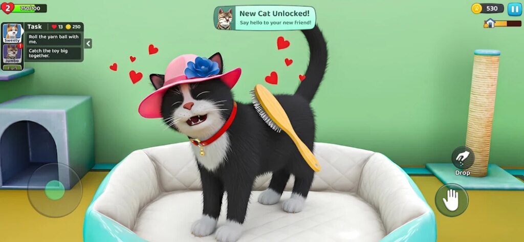 Cat Life Game : Pets Simulator Source Code screenshot
