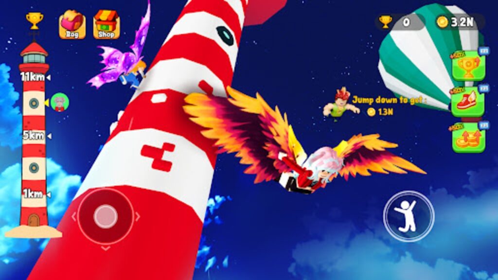 Climb and Jump Obby Tower Unity Source Code screenshot