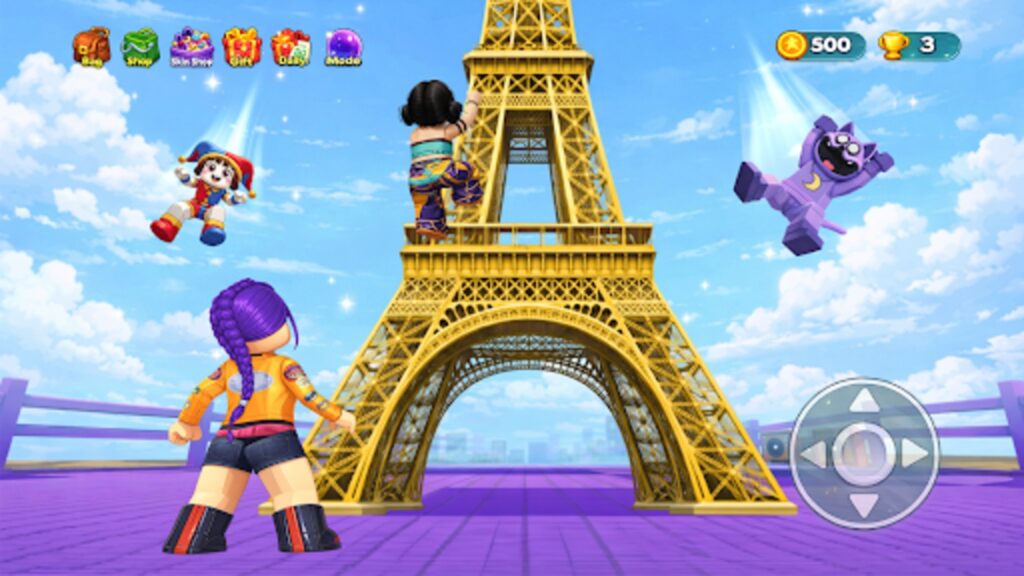 Climb & Jump: Obby 3D Tower Unity Source Code screenshot