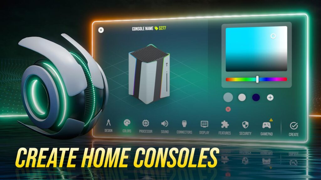 Console Tycoon Unity Source Code screenshot