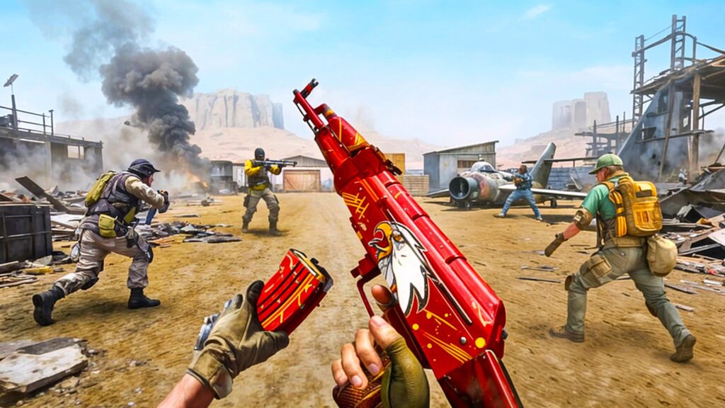 3D FPS Shooting – 3D FPS Game Source Code screenshot