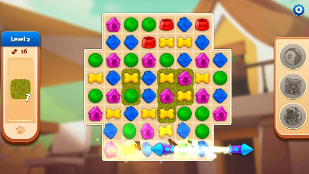 Doggie Dog World: Pet Match 3 Unity Source Code screenshot