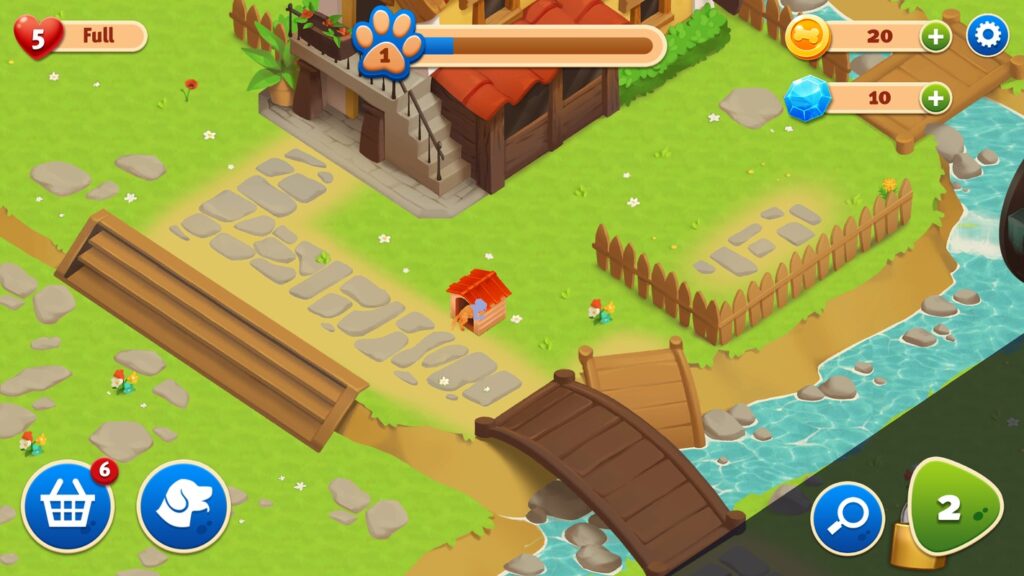 Doggie Dog World: Pet Match 3 Unity Source Code screenshot