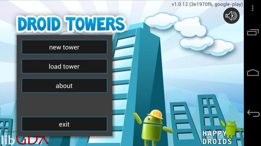 Droid Towers Unity Source Code screenshot