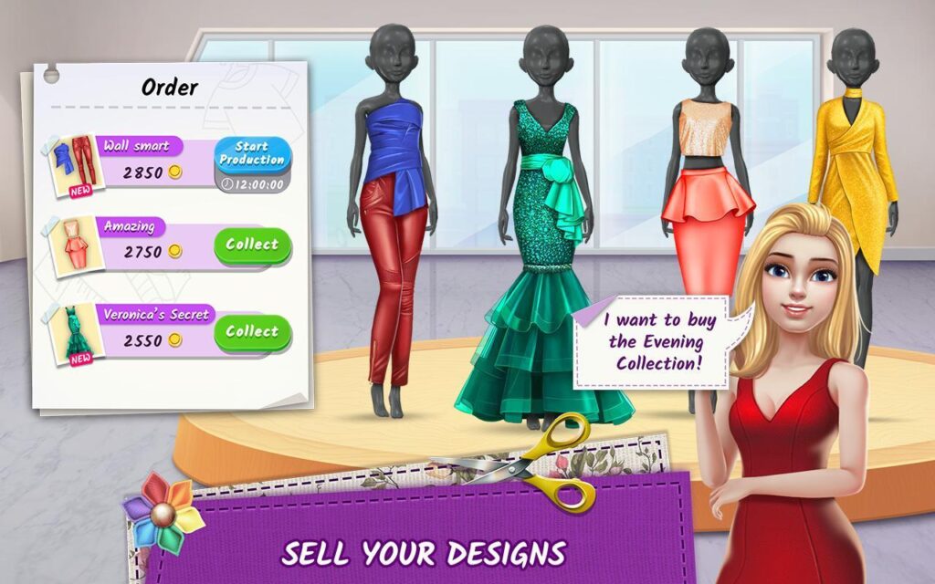 Fashion Tycoon Unity Source Code screenshot