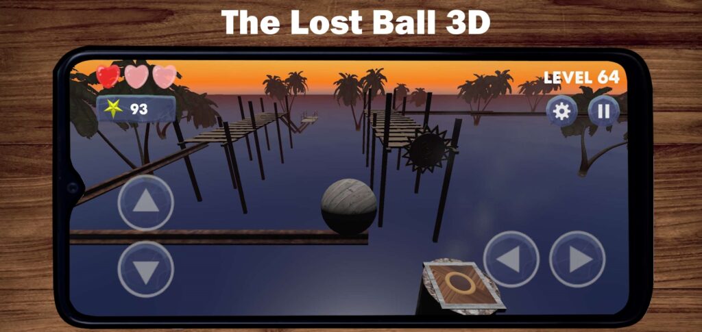 The Lost Ball 3D Source Code screenshot
