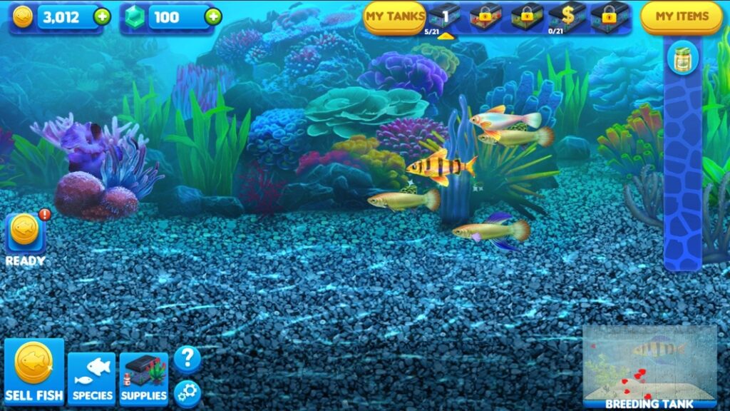Fish Tycoon 2 Virtual Aquarium Unity Source Code screenshot