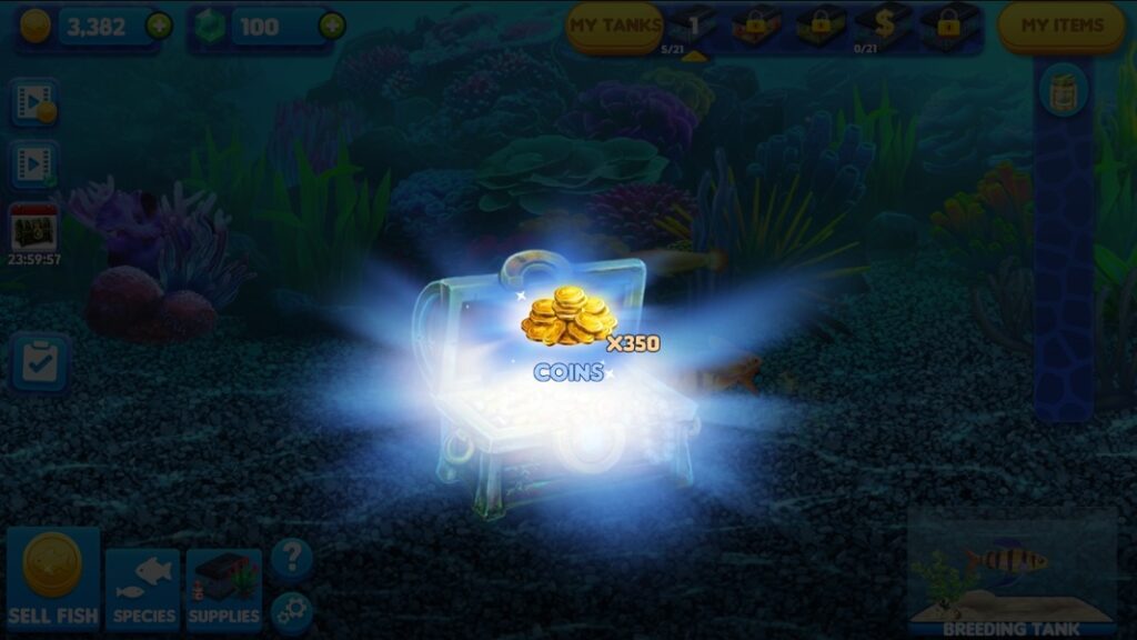 Fish Tycoon 2 Virtual Aquarium Unity Source Code screenshot