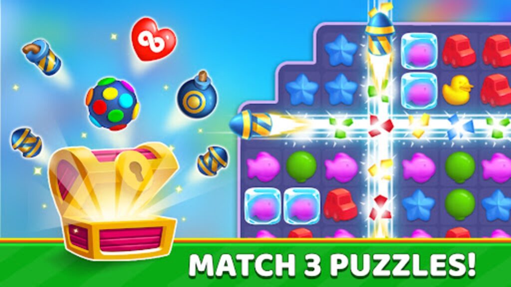 Funtown: Theme Parks & Match 3 Unity Source Code screenshot