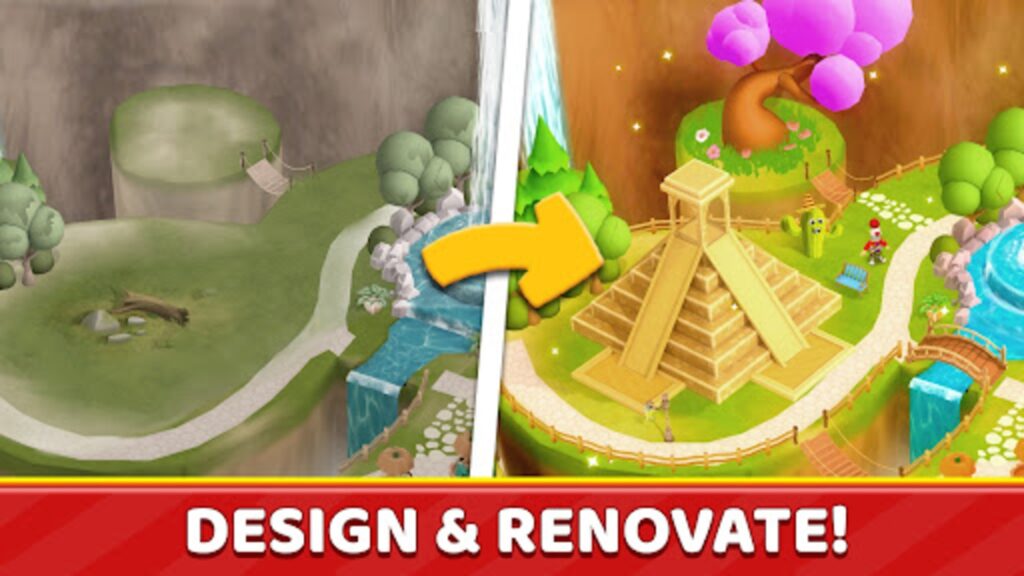 Funtown: Theme Parks & Match 3 Unity Source Code screenshot