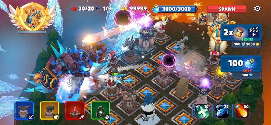 Gaiarus Tower Defense Unity Source Code screenshot