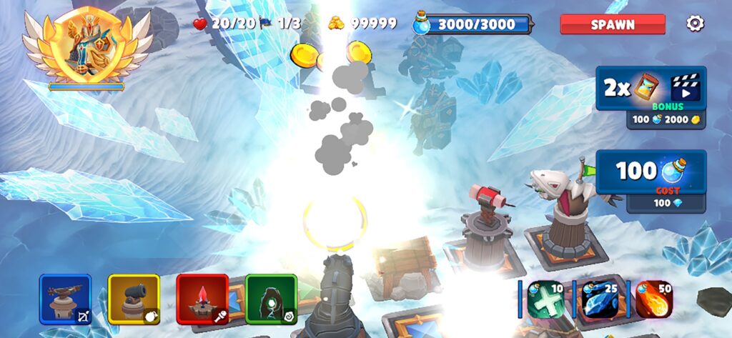 Gaiarus Tower Defense Unity Source Code screenshot