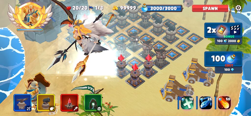 Gaiarus Tower Defense Unity Source Code screenshot
