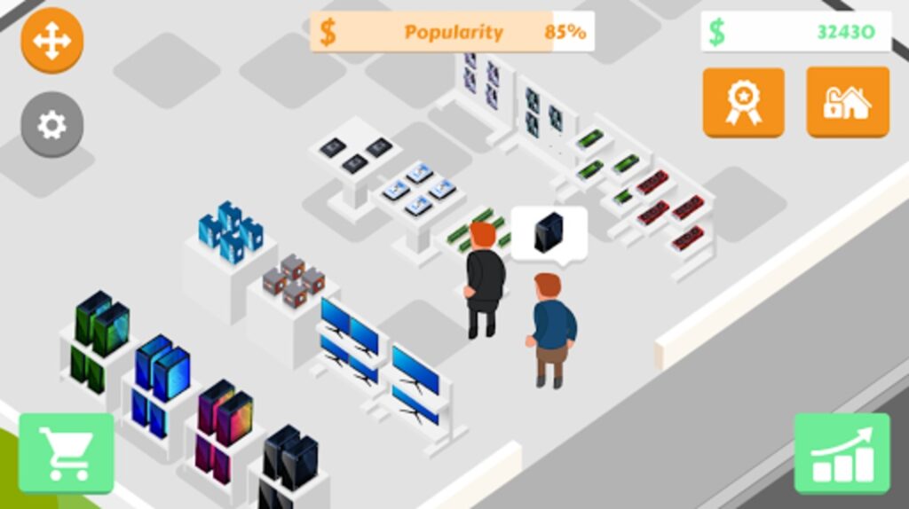 Gaming Shop Tycoon Unity Source Code screenshot
