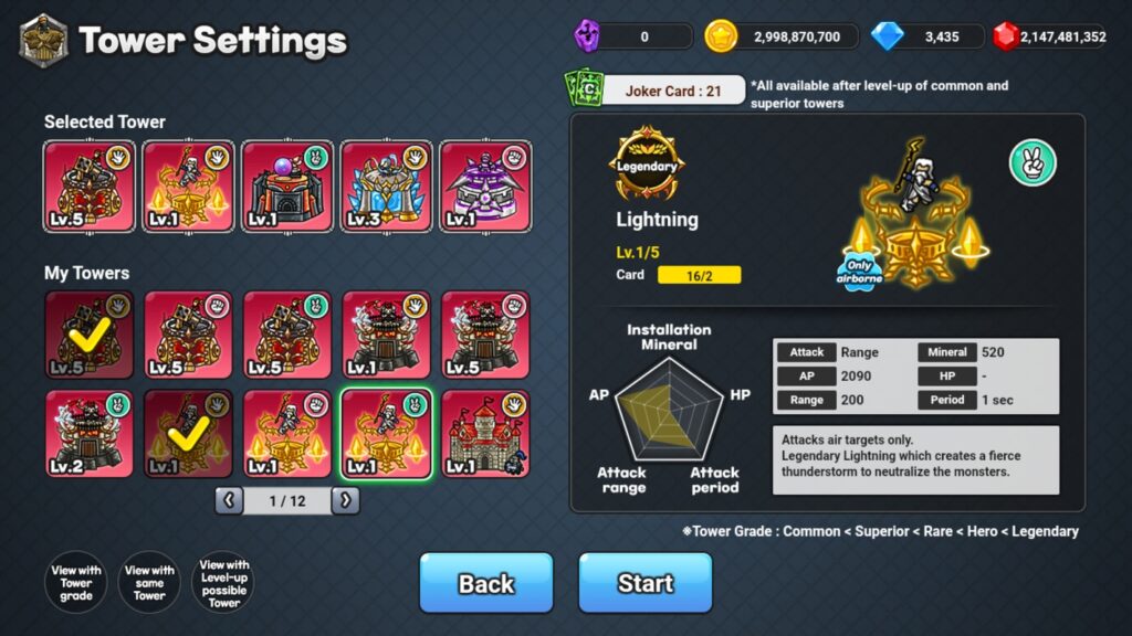 Gold tower defence M Unity Source Code screenshot