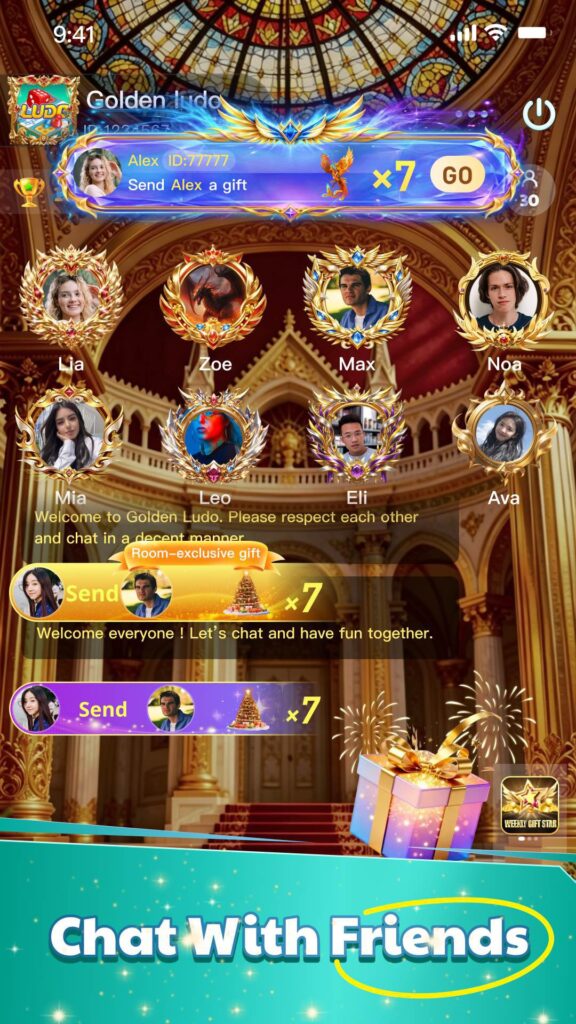 Golden Ludo Unity Source Code screenshot