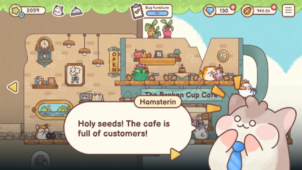Hamster Inn Unity Source Code screenshot