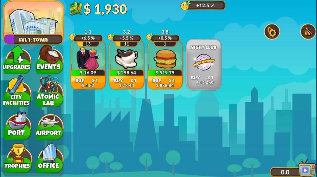 Holyday City Tycoon Unity Source Code screenshot