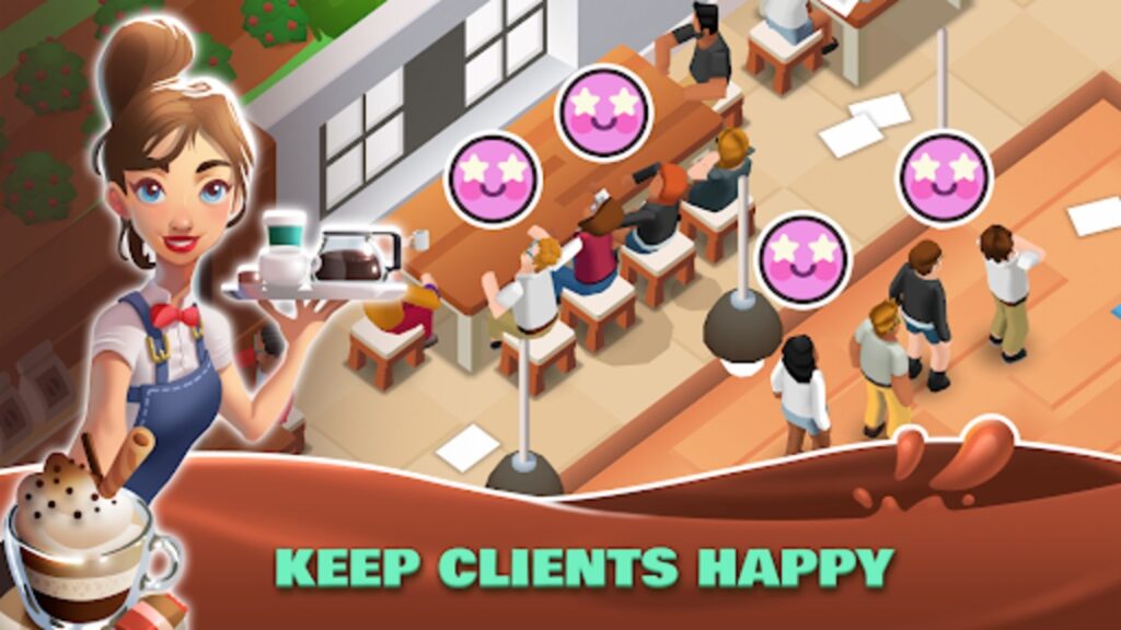 Idle Coffee Shop Tycoon Unity Source Code screenshot