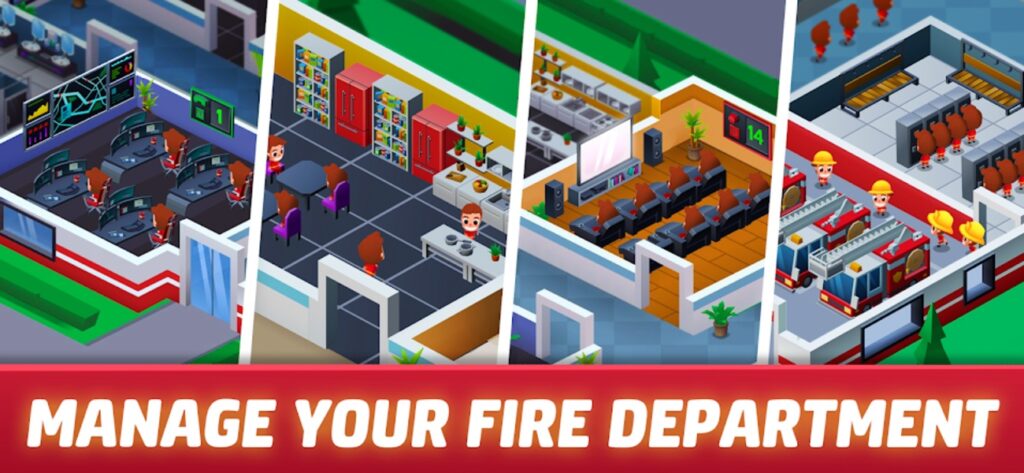 Idle Firefighter Tycoon Unity Source Code screenshot
