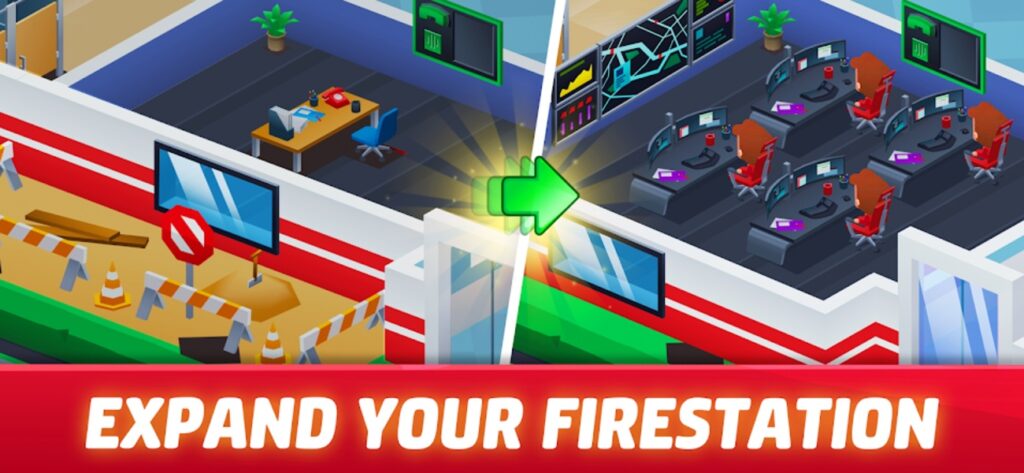 Idle Firefighter Tycoon Unity Source Code screenshot