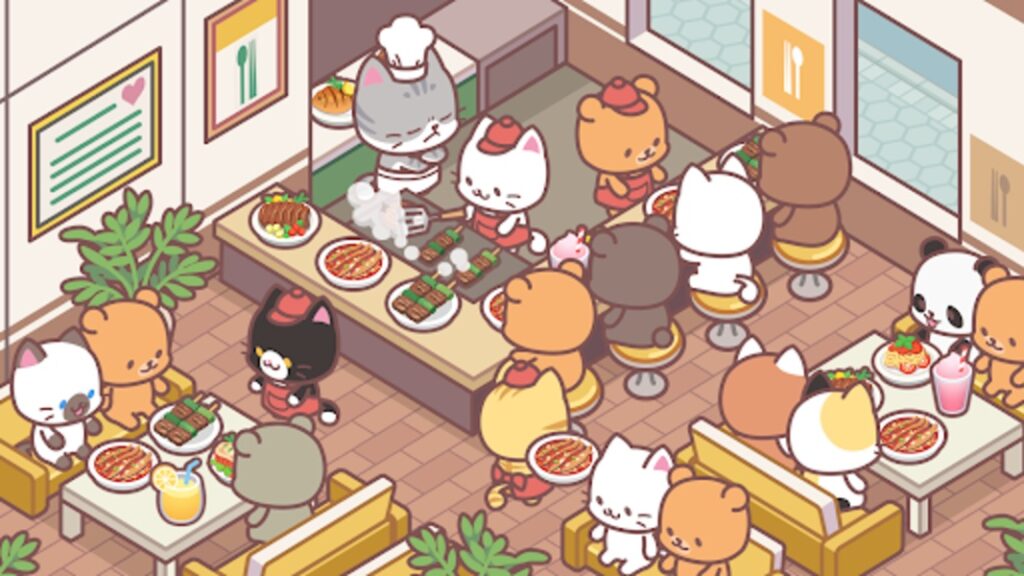 Idle Food Cafe Unity Source Code screenshot