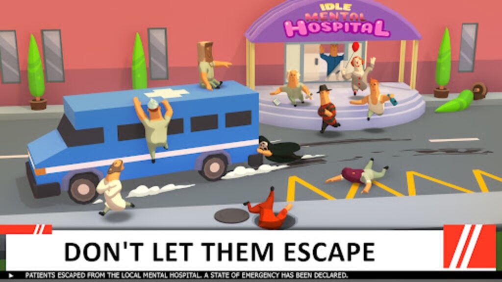 Idle Mental Hospital Tycoon Unity Source Code screenshot