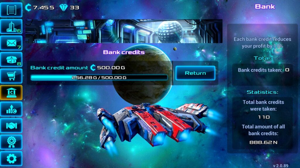 Idle Space Business Tycoon Unity Source Code screenshot