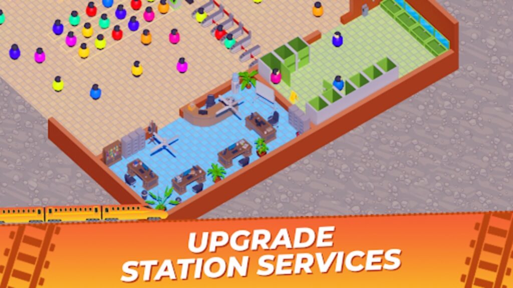 Idle Subway Tycoon Unity Source Code screenshot