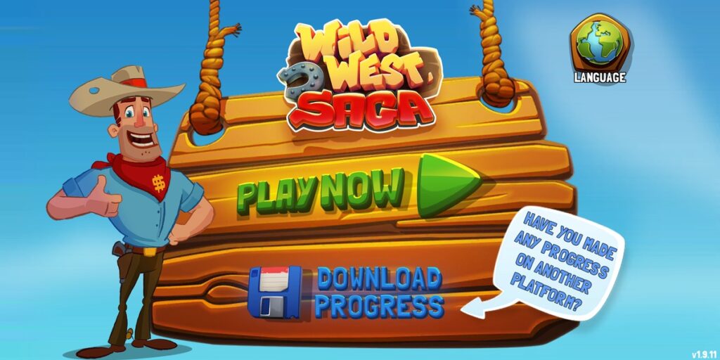 Idle Tycoon: Wild West Clicker Game – Tap for Cash Unity Source Code screenshot