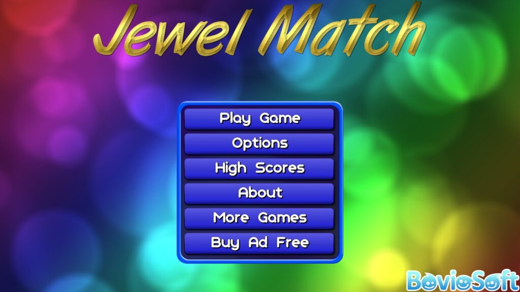 Jewel Match 3 Mania Unity Source Code screenshot