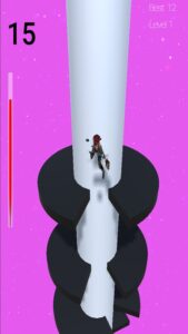 Jump Ball Girl Tower 2018 Unity Source Code screenshot