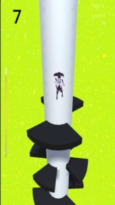 Jump Ball Girl Tower 2018 Unity Source Code screenshot