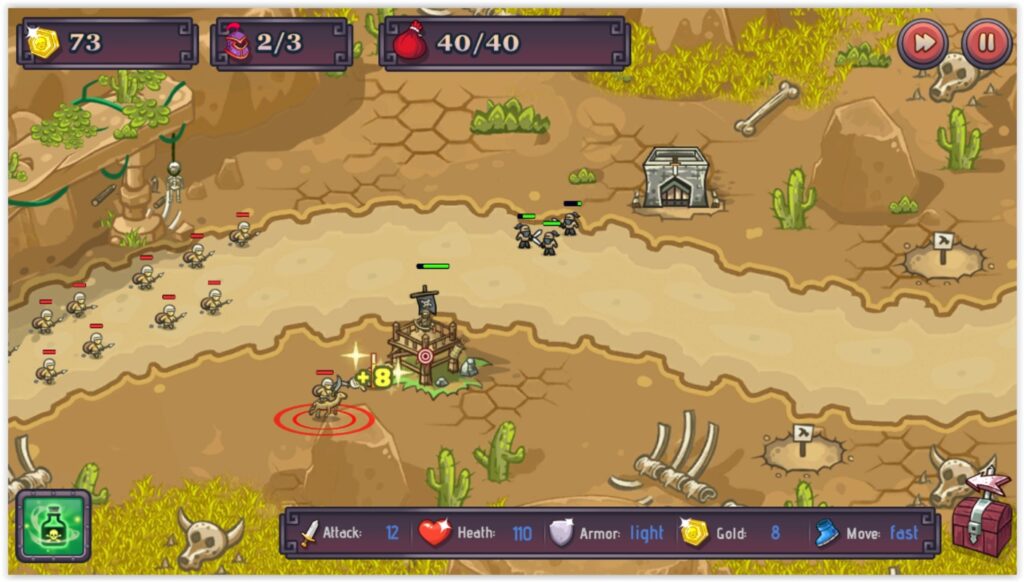 King of Bandit Tower Defense Unity Source Code screenshot